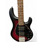 Used Sterling by Music Man SUB SERIES STINGRAY 5 Crimson Red Burst Electric Bass Guitar