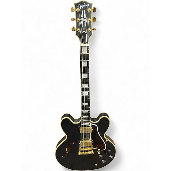 Used Epiphone 1959 ES-355 Satin Black Hollow Body Electric Guitar
