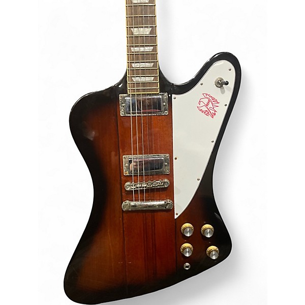Used Epiphone Firebird Vintage Sunburst Solid Body Electric Guitar