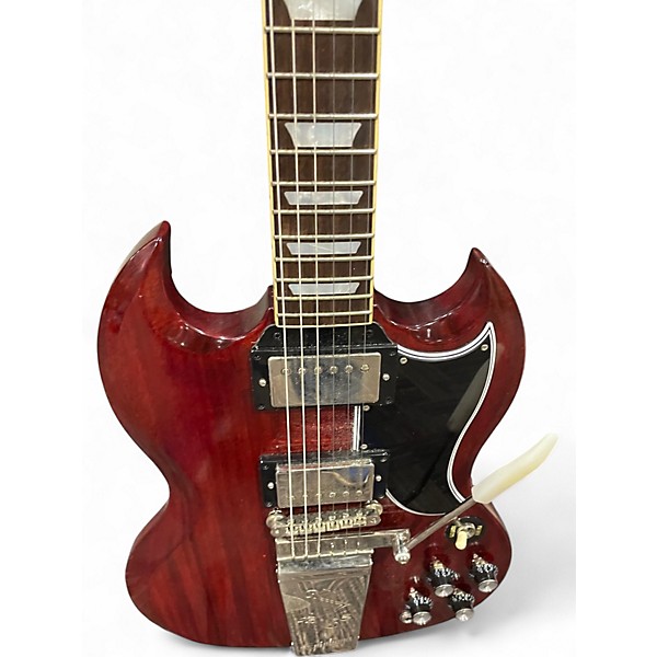 Used Gibson Inspired By Gibson Custom 1963 Les Paul 63 Heritage Cherry Solid Body Electric Guitar