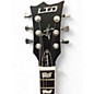 Used 2014 ESP James Hetfield Truckster Black Relic Solid Body Electric Guitar
