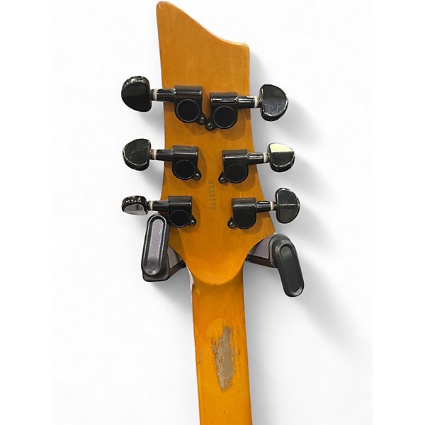 Used Schecter Guitar Research DIAMOND SERIES SPITFIRE Black Solid Body Electric Guitar