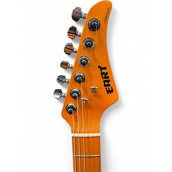 Used Eart CORSAIR NKC3 Orange Solid Body Electric Guitar