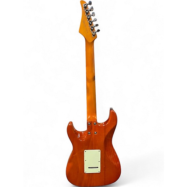 Used Eart CORSAIR NKC3 Orange Solid Body Electric Guitar