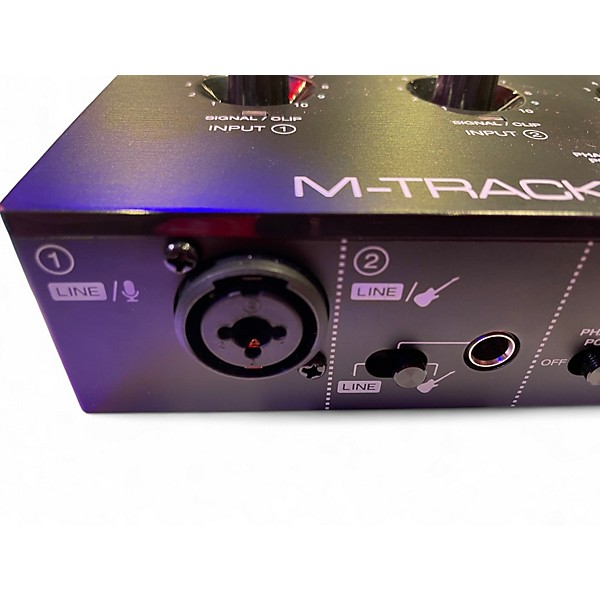 Used M-Audio M-TRACK SOLO Audio Interface