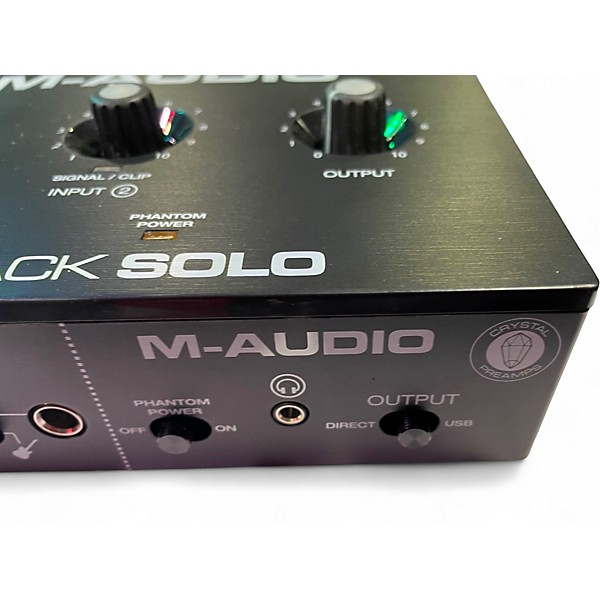 Used M-Audio M-TRACK SOLO Audio Interface