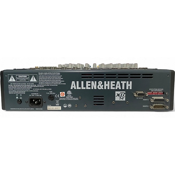Used Allen & Heath xb14 Powered Mixer