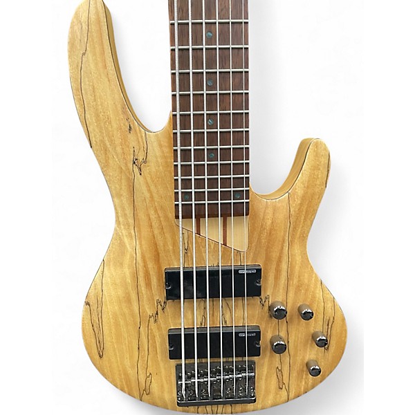 Used ESP LTD B206SM 6 String Natural Electric Bass Guitar