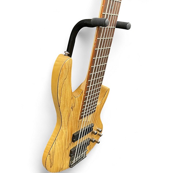 Used ESP LTD B206SM 6 String Natural Electric Bass Guitar