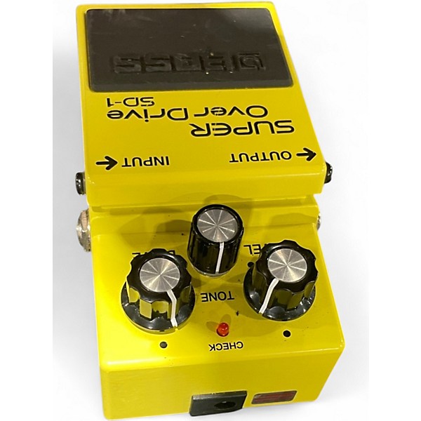 Used BOSS SD1 Super Overdrive Effect Pedal