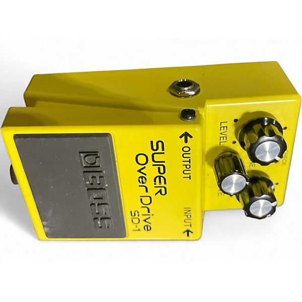Used BOSS SD1 Super Overdrive Effect Pedal