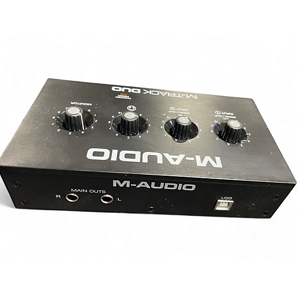 Used M-Audio M-Track Duo Audio Interface