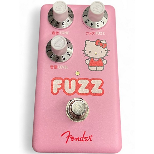 Used Fender Hello Kitty Fuzz Effect Pedal