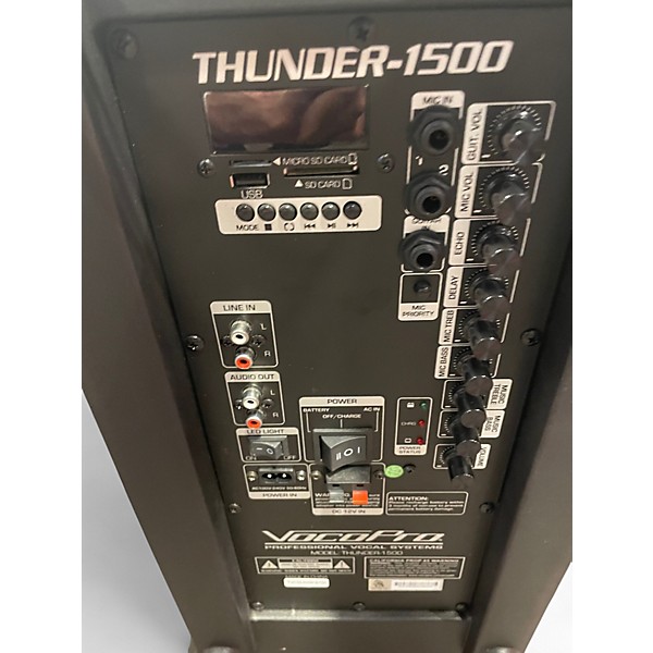 Used VocoPro Thunder 1500 Portable Audio Player