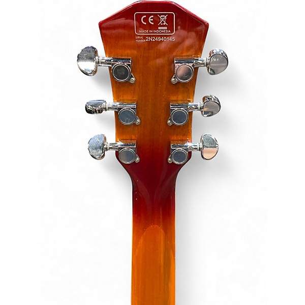 Used Sire LARRY CARLTON H7 2 Tone Sunburst Hollow Body Electric Guitar