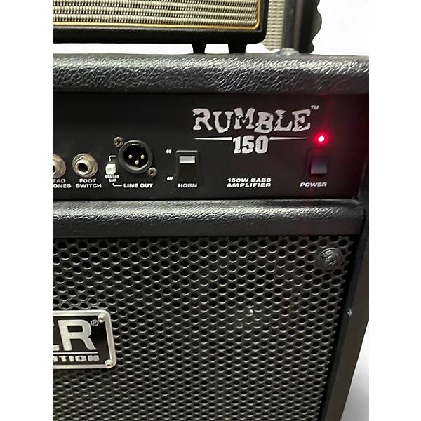 Used Fender Rumble 150 150W 1x15 Bass Combo Amp
