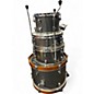 Used TAMA 4 Piece Club Jam Grey Sparkle Drum Kit