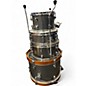 Used TAMA 4 Piece Club Jam Grey Sparkle Drum Kit