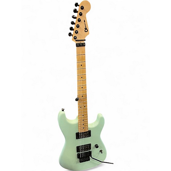 Used Charvel USA San Dimas Style 1 HH SEA SICK GREEN Solid Body Electric Guitar