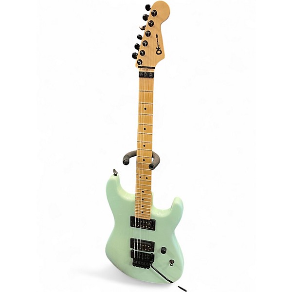 Used Charvel USA San Dimas Style 1 HH SEA SICK GREEN Solid Body Electric Guitar