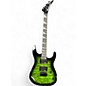 Used Jackson DINKY JS20 TRANSPARENT GREEN Solid Body Electric Guitar thumbnail