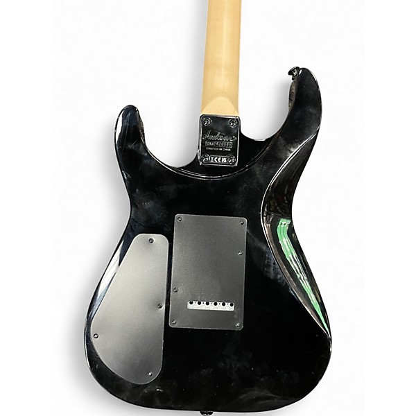 Used Jackson DINKY JS20 TRANSPARENT GREEN Solid Body Electric Guitar