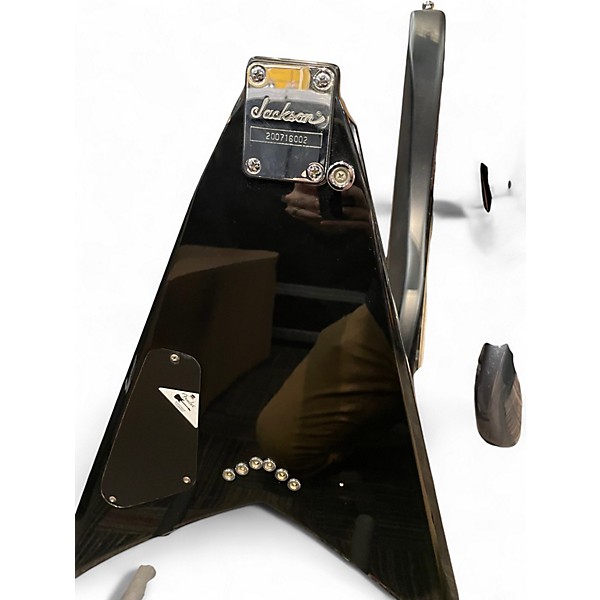 Used Jackson JS32 King V Black Solid Body Electric Guitar