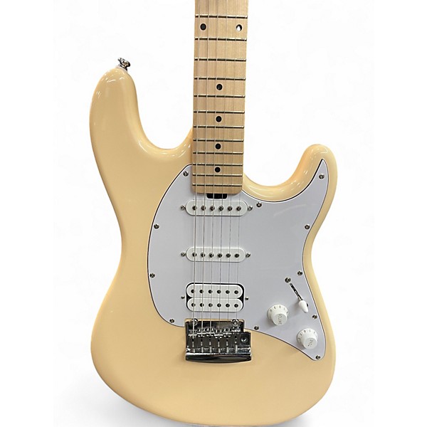 Used Sterling by Music Man Cutlass white Solid Body Electric Guitar