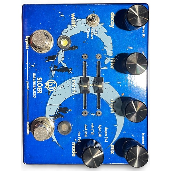 Used Walrus Audio Sloer Stereo Ambient Reverb Effect Pedal