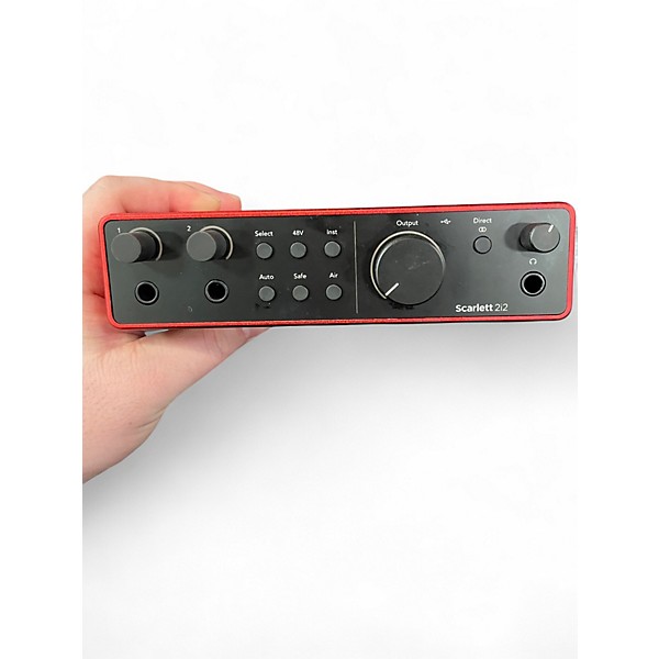 Used Focusrite Scarlett 2i2 Gen 4 Audio Interface