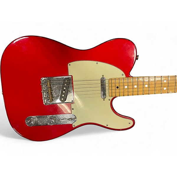 Used Fender American Standard Telecaster Candy Apple Red Solid Body Electric Guitar