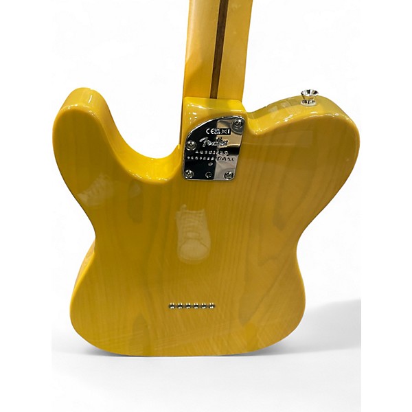 Used Fender American Professional II Telecaster Butterscotch Blonde Solid Body Electric Guitar