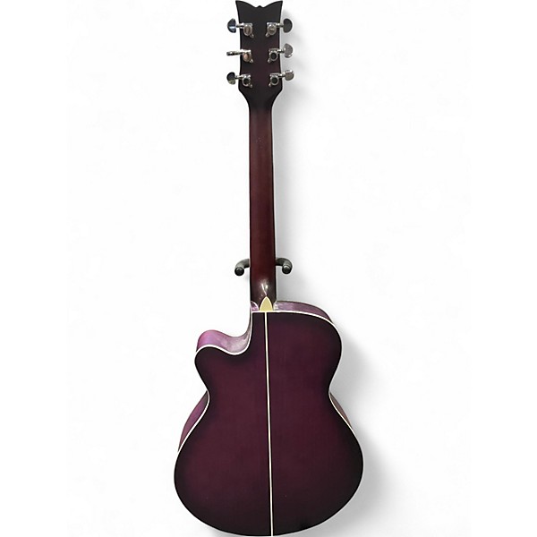 Used Daisy Rock 7501 Purple Acoustic Guitar