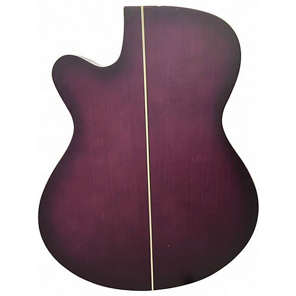 Used Daisy Rock 7501 Purple Acoustic Guitar