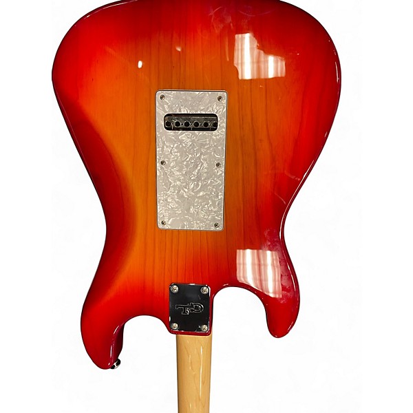 Used 2020s G&L Fullerton Deluxe S-500 CHERRY BURST Solid Body Electric Guitar