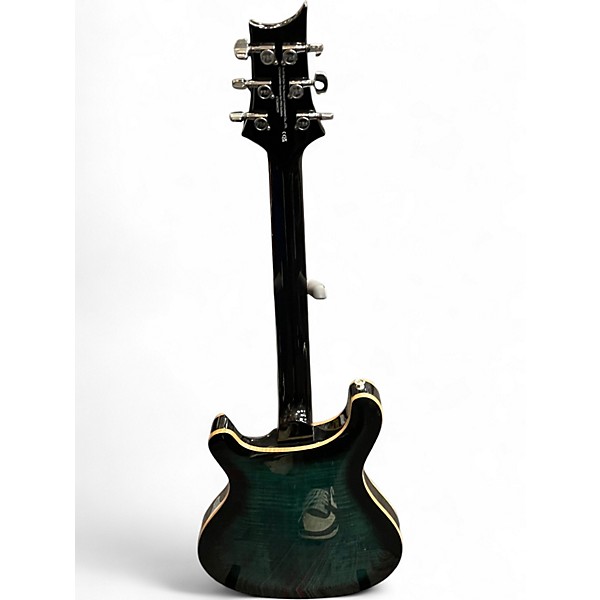 Used PRS Hollowbody II Piezo SE Peacock Blue Hollow Body Electric Guitar