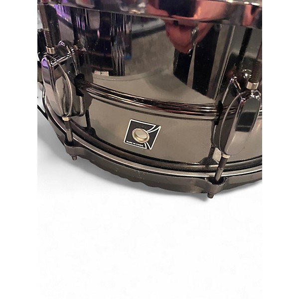 Used TAMA 6.5X14 Metalworks Snare SILVER MIRROR Drum