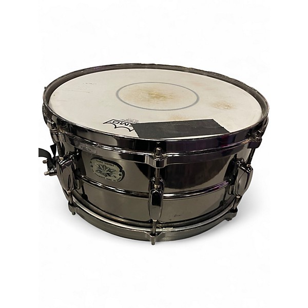 Used TAMA 6.5X14 Metalworks Snare SILVER MIRROR Drum