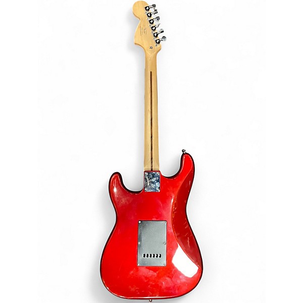 Used Squier Affinity Stratocaster Candy Apple Red Solid Body Electric Guitar