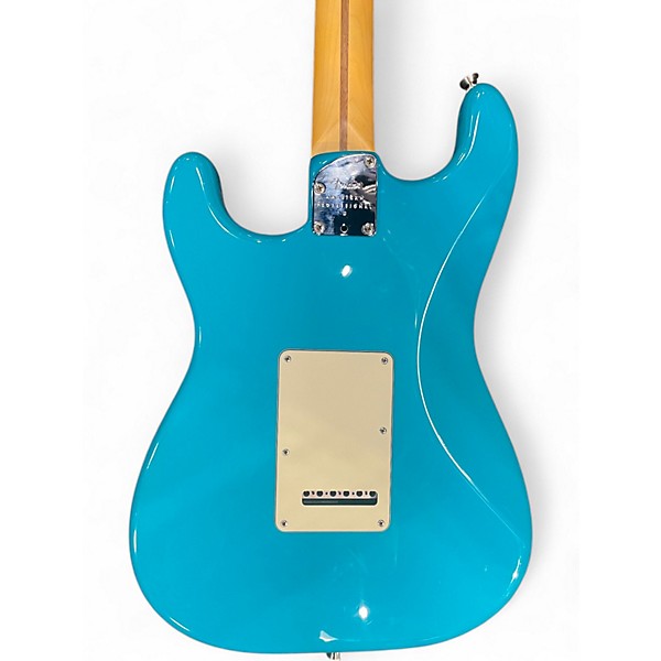 Used Fender American Professional II Stratocaster Turquoise Solid Body Electric Guitar