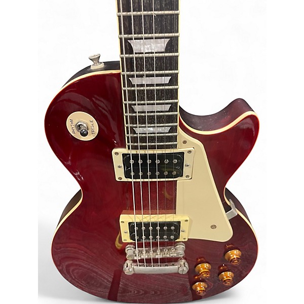 Used Epiphone Les Paul Traditional Pro Red Solid Body Electric Guitar