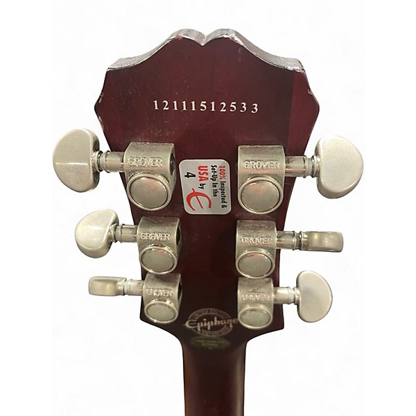 Used Epiphone Les Paul Traditional Pro Red Solid Body Electric Guitar