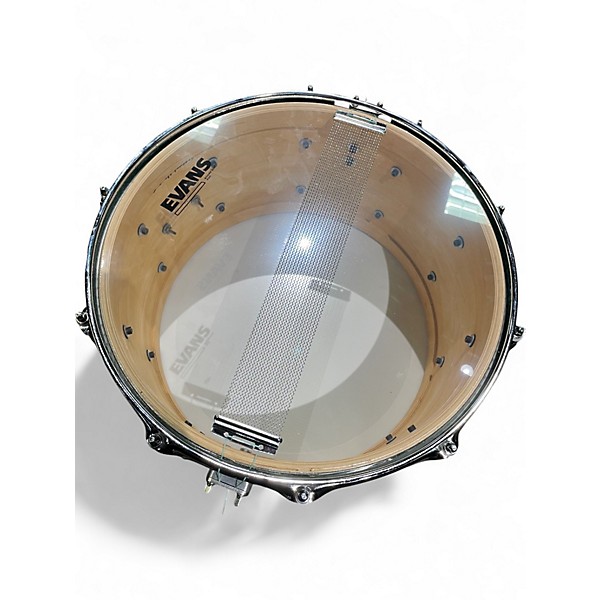 Used Palmetto 14X8 SNARE MAPLE GREEN SPARKLE Drum