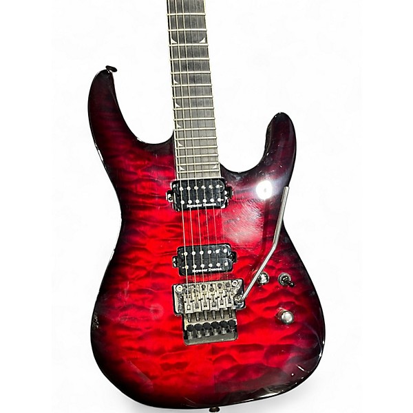 Used Jackson Slq2 Soloist Trans Red Solid Body Electric Guitar