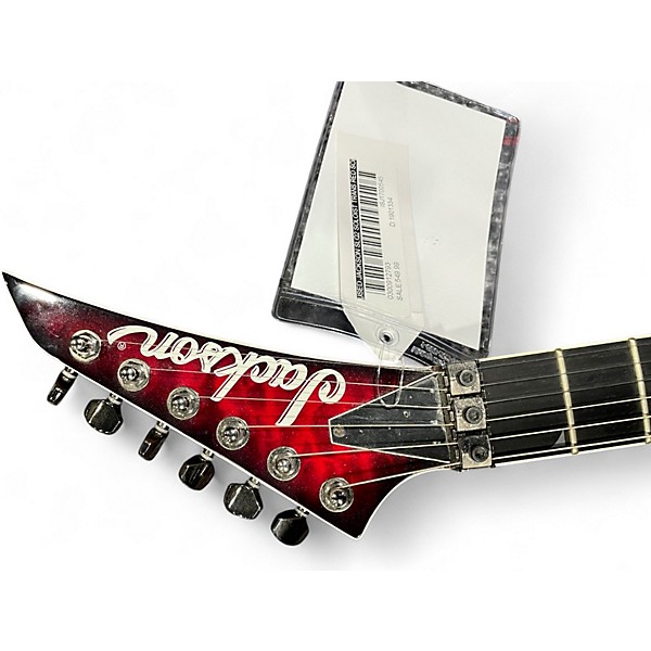 Used Jackson Slq2 Soloist Trans Red Solid Body Electric Guitar