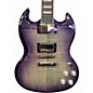 Used Epiphone SG MODERN FIGURED PURPLE BURST Solid Body Electric Guitar