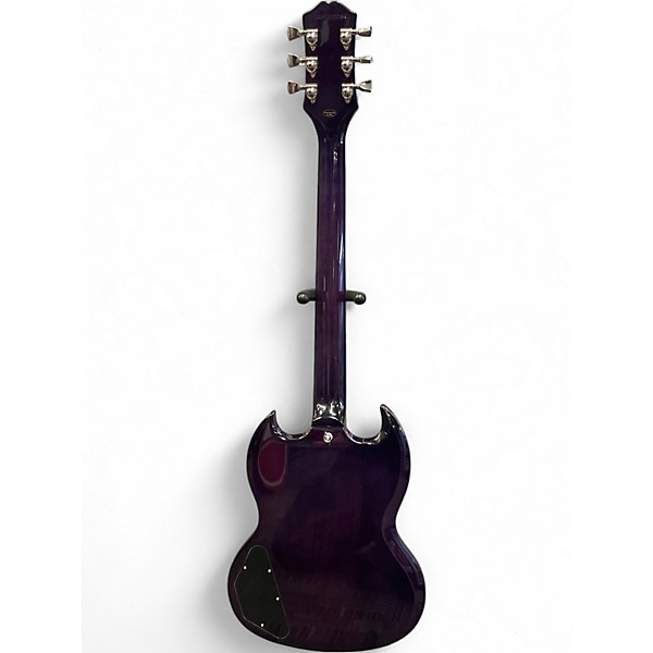 Used Epiphone SG MODERN FIGURED PURPLE BURST Solid Body Electric Guitar