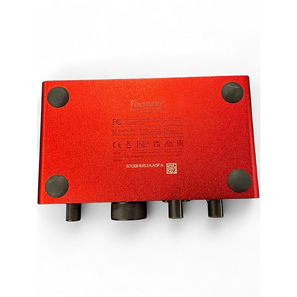 Used Focusrite Scarlett Solo Audio Interface