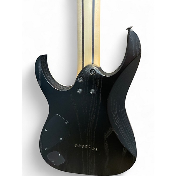 Used Ibanez rgr752ah BLACK Solid Body Electric Guitar