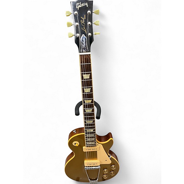 Used 2009 Gibson Les Paul Tribute 1953 Gold Solid Body Electric Guitar